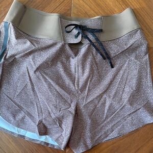 Outerknown Brown Athletic Shorts / board shorts
